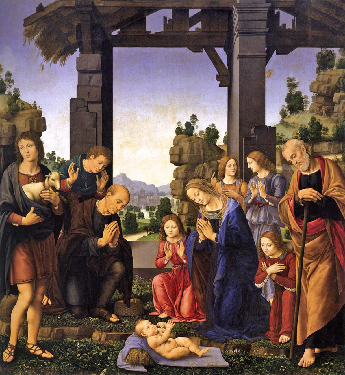 adoration of the shepherds
